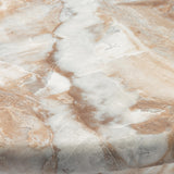 Shiloh Beige/White Marble Cocktail Table - Ornate Home