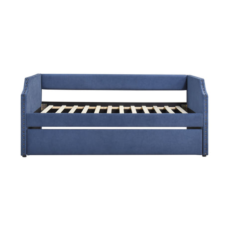 Shiloh Blue Daybed with Trundle - Ornate Home