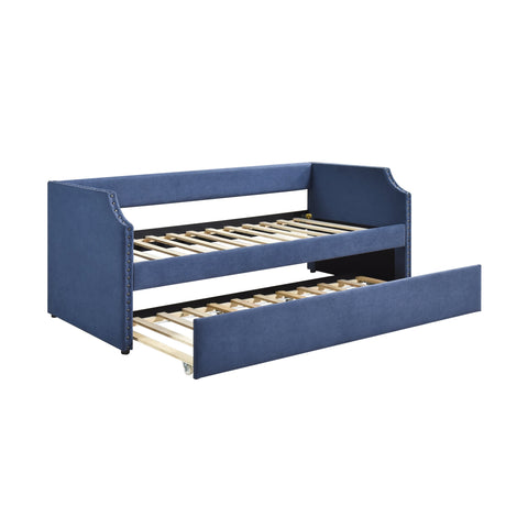 Shiloh Blue Daybed with Trundle - Ornate Home