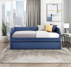Shiloh Blue Daybed with Trundle - Ornate Home