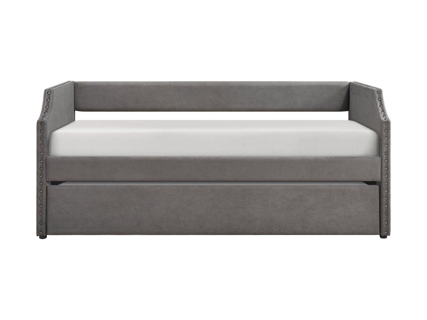Shiloh Dark Gray Daybed with Trundle - Ornate Home