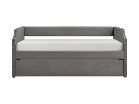 Shiloh Dark Gray Daybed with Trundle - Ornate Home