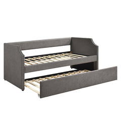 Shiloh Dark Gray Daybed with Trundle - Ornate Home