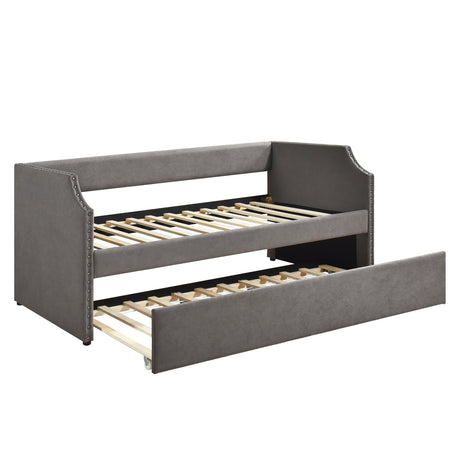 Shiloh Dark Gray Daybed with Trundle - Ornate Home