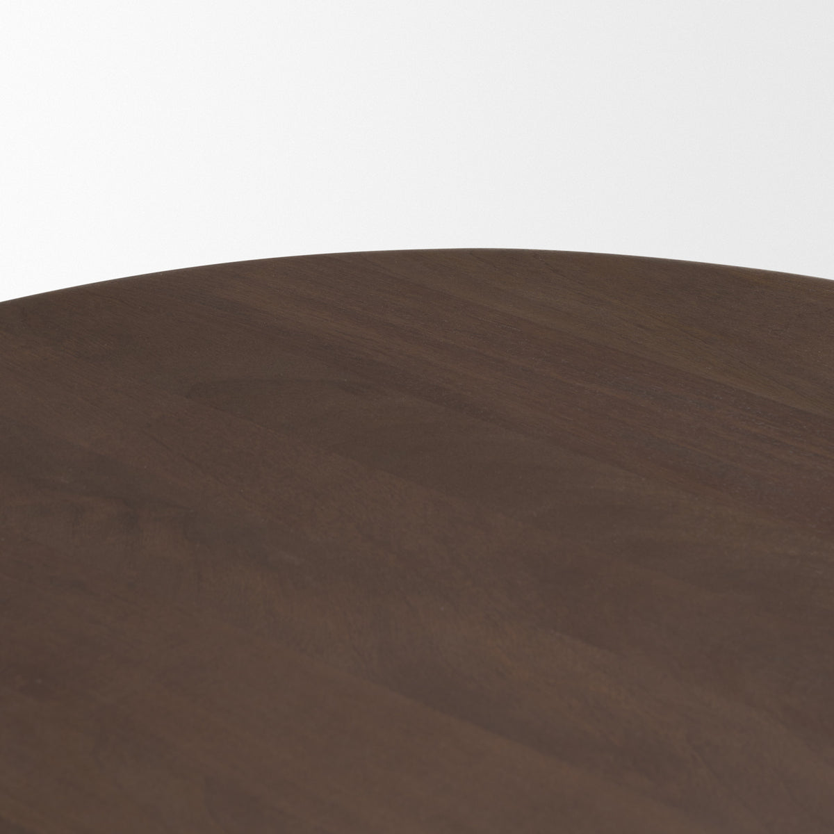Shima Dark Brown Oval Wood with Arched Legs Coffee Table - Ornate Home