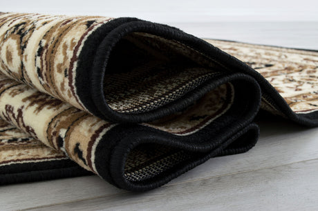 Shinta Brown/Multi 5' X 7' Area Rug - Ornate Home