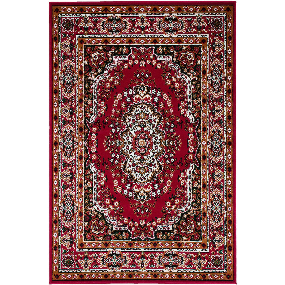 Furniture of America Shinta Red 5' X 8' Area Rug | Ornate Home