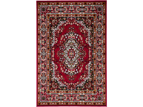 Shinta Red 5' X 8' Area Rug - Ornate Home