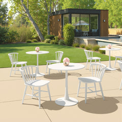 Shio White Dining Chair - Ornate Home