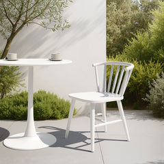 Shio White Dining Chair - Ornate Home