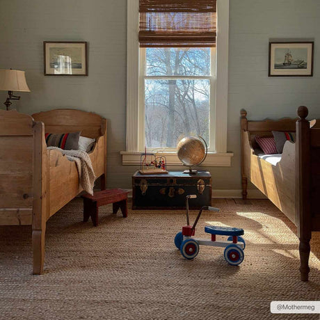 Shippagan Tan Jute Braided Rug - Ornate Home