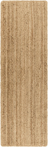 Shippagan Tan Jute Braided Rug - Ornate Home