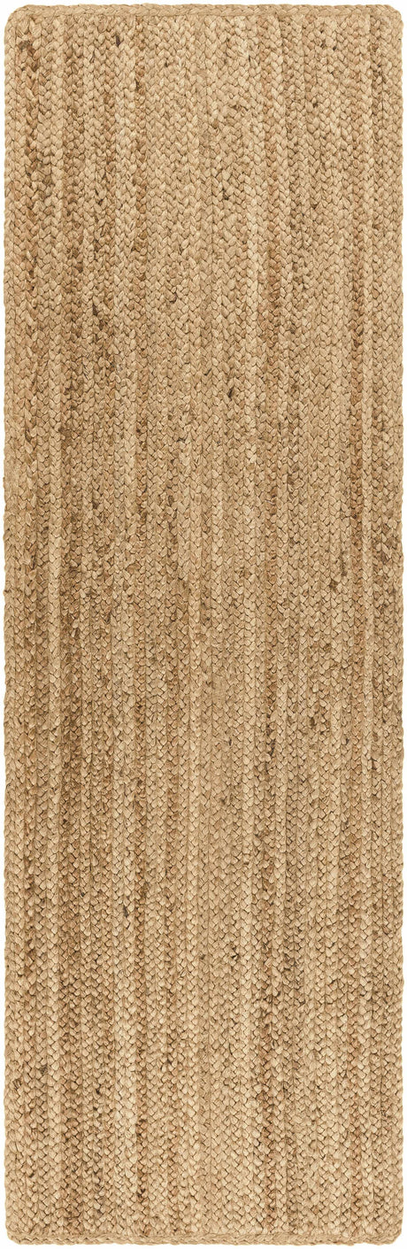 Shippagan Tan Jute Braided Rug - Ornate Home