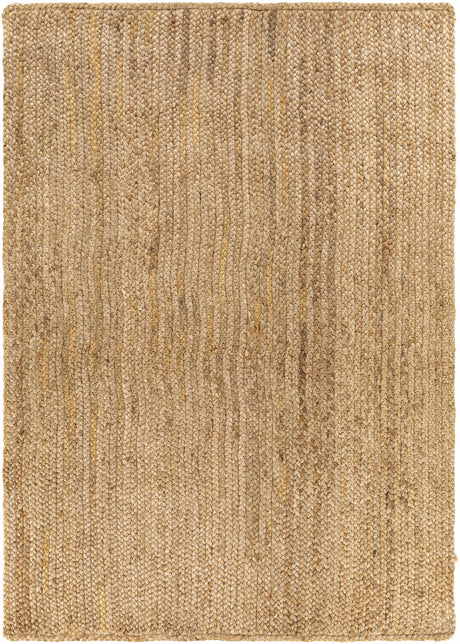 Shippagan Tan Jute Braided Rug - Ornate Home