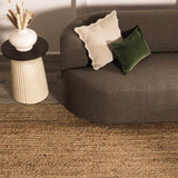 Shippagan Tan Jute Braided Rug - Ornate Home