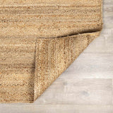 Shippagan Tan Jute Braided Rug - Ornate Home