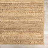 Shippagan Tan Jute Braided Rug - Ornate Home