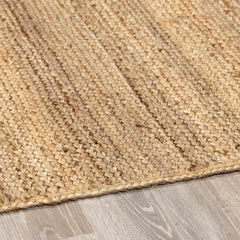 Shippagan Tan Jute Braided Rug - Ornate Home