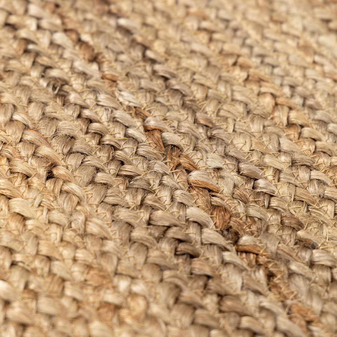 Shippagan Tan Jute Braided Rug - Ornate Home