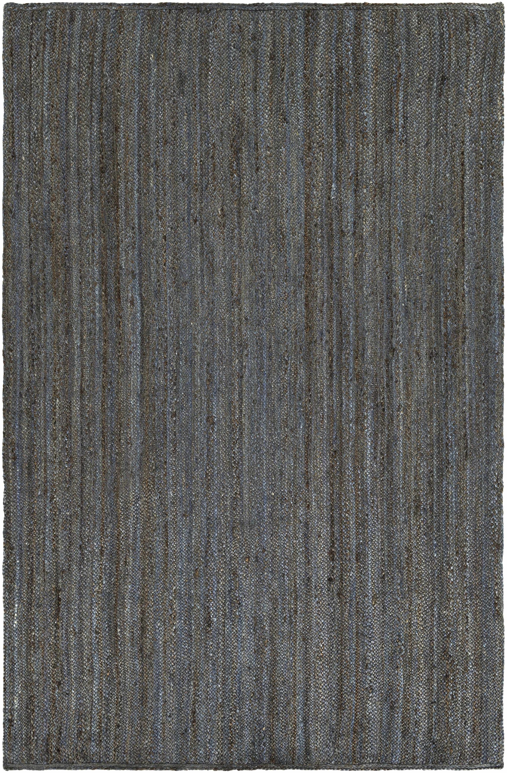 Shipshewana Dark Blue Jute Rug - Clearance - Ornate Home