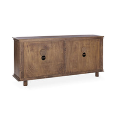 Shira Kona Brown 4 Door Buffet - Ornate Home