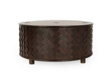 Shira Kona Brown Storage Coffee Table - Ornate Home