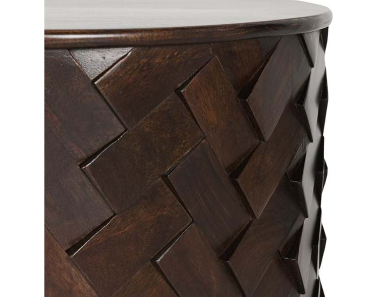 Shira Kona Brown Storage Coffee Table - Ornate Home