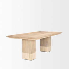 Shivon Light Brown Dining Table - Ornate Home