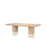 Shivon Light Brown Rectangular Dining Table - Ornate Home