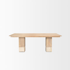 Shivon Light Brown Rectangular Dining Table - Ornate Home