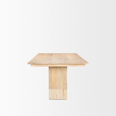 Shivon Light Brown Rectangular Dining Table - Ornate Home