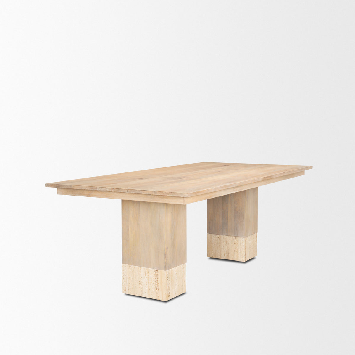 Shivon Light Brown Rectangular Dining Table - Ornate Home