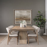 Shivon Light Brown Rectangular Dining Table - Ornate Home