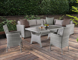 Shonda Gray 5 Pc. Patio Dining Set - Ornate Home