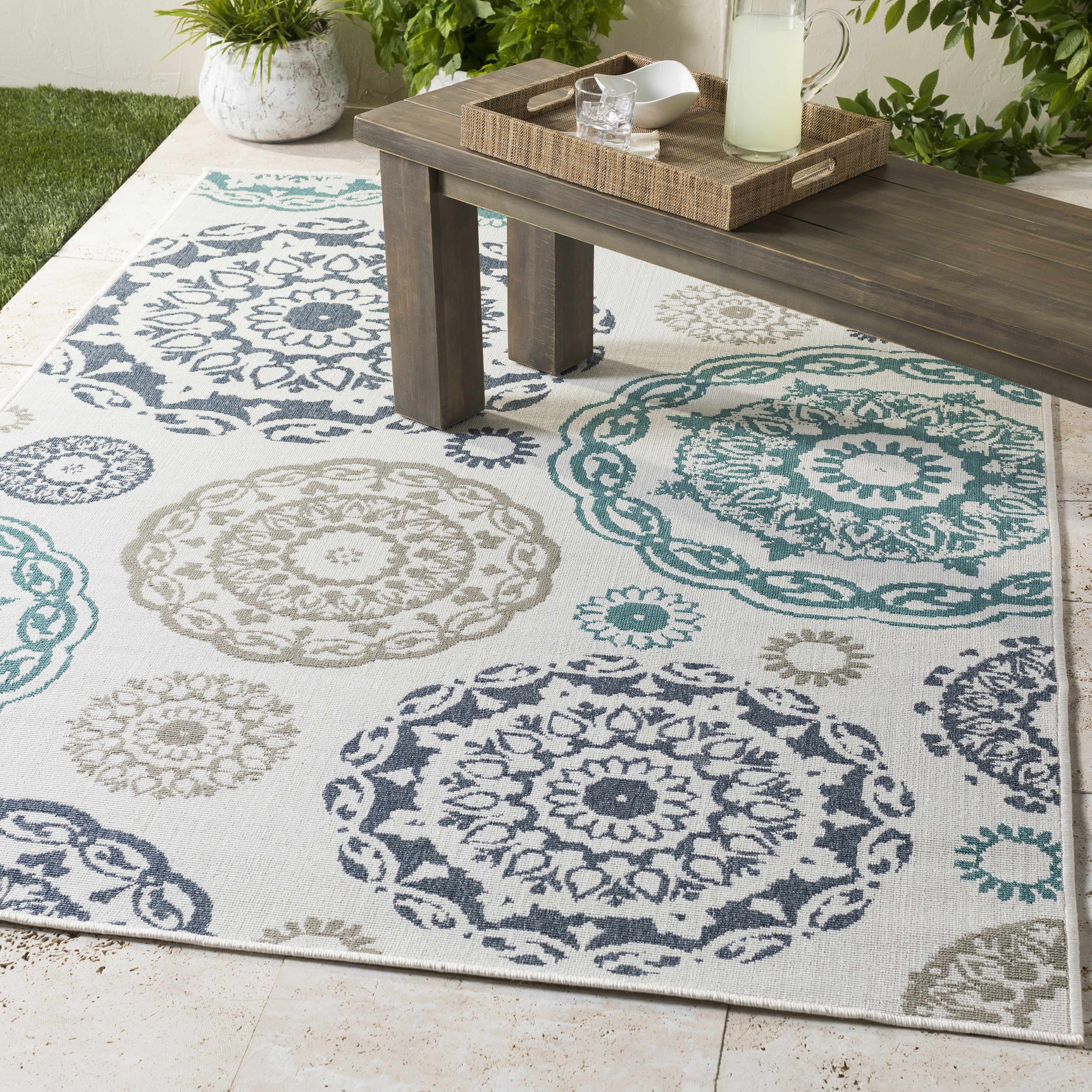 Shonkin Outdoor Area Rug - Clearance - Ornate Home