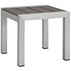 Shore Silver/Black 3 Piece Outdoor Patio Aluminum Set - Ornate Home