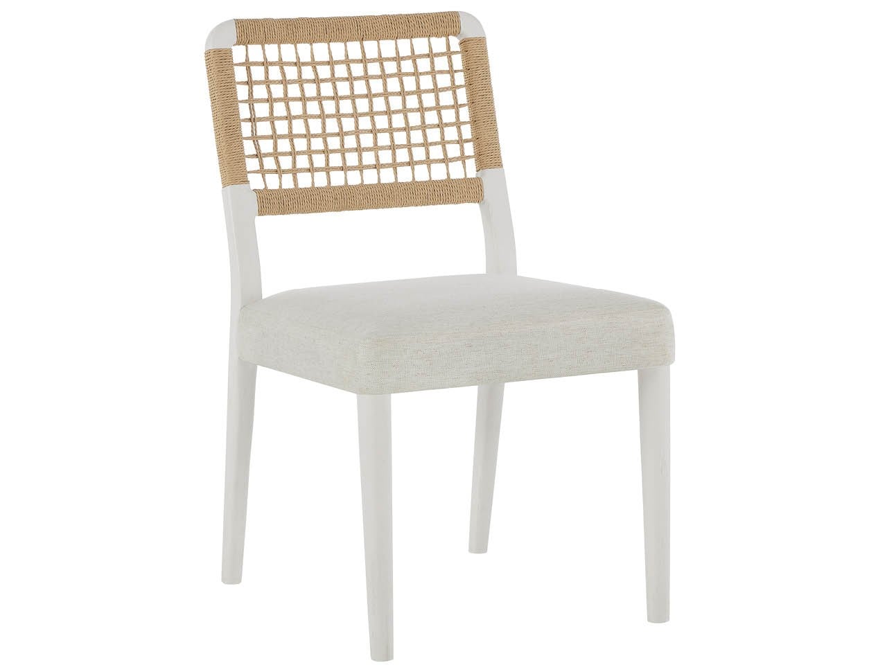 Shoreline Crypton Nomad Snow/White Pine Chair (Set of 2) - Ornate Home