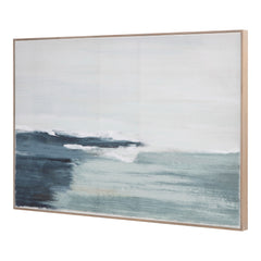 Shoreline Multicolor Painting Framed - Ornate Home