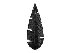 Shoreline Palm Black Wall Decor - Ornate Home