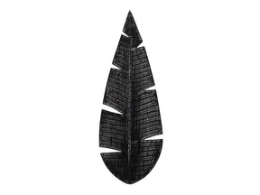 Shoreline Palm Black Wall Decor - Ornate Home