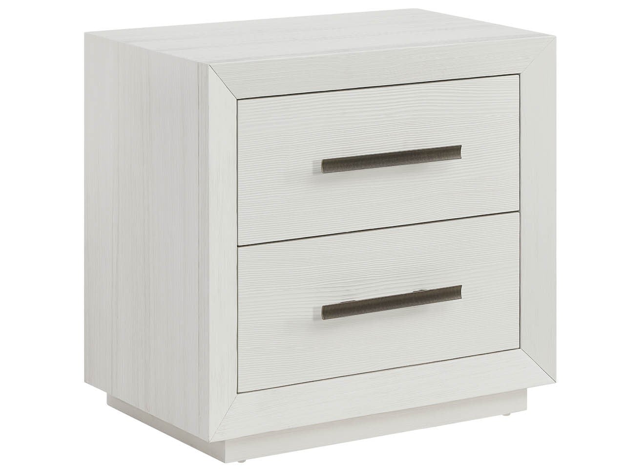 Shoreline White Pine 2 Drawers Nightstand - Ornate Home