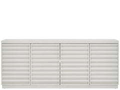 Shoreline White Pine Credenza (82" W) - Ornate Home