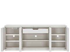 Shoreline White Pine Credenza (82" W) - Ornate Home