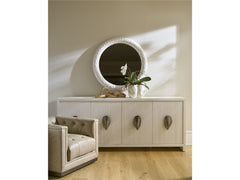 Shoreline White Pine Credenza (86" W) - Ornate Home