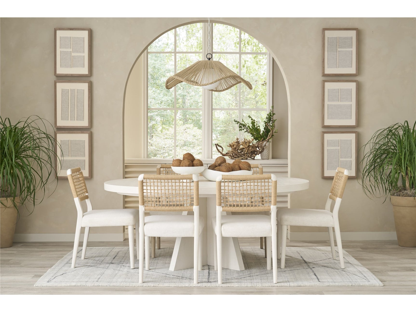 Shoreline White Pine Dining Table - Ornate Home