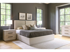 Shoreline White Pine King Panel Bed - Ornate Home