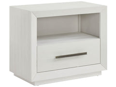 Shoreline White Pine One Drawer Nightstand - Ornate Home