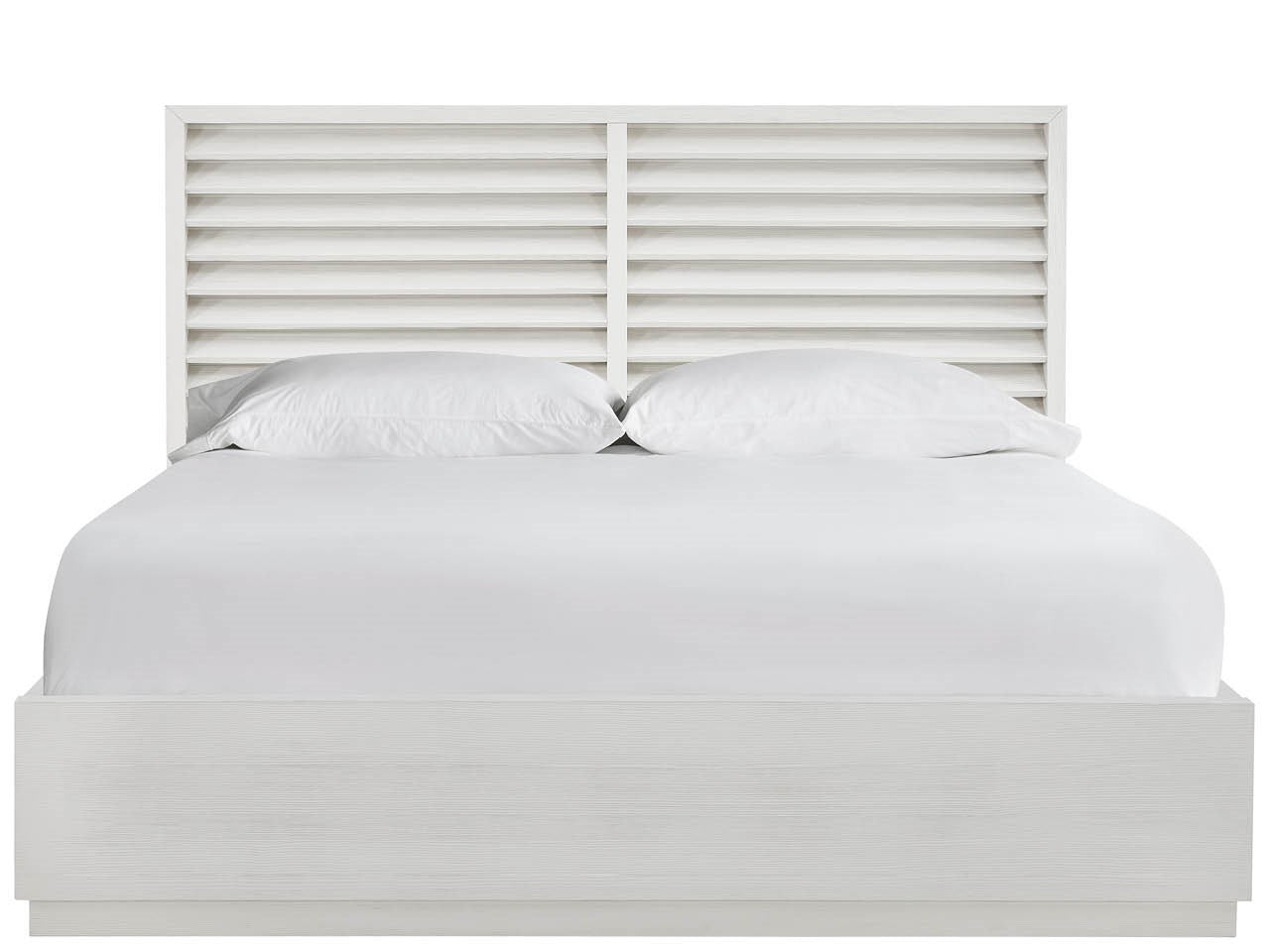 Shoreline White Pine Queen Panel Bed - Ornate Home