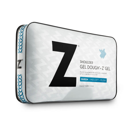 Shoulder Gel Dough + Z Gel White King Pillow - Ornate Home