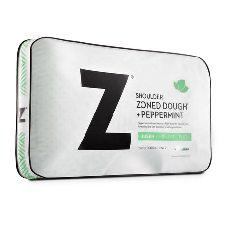 Shoulder Zoned Dough Peppermint King Pillow - Ornate Home
